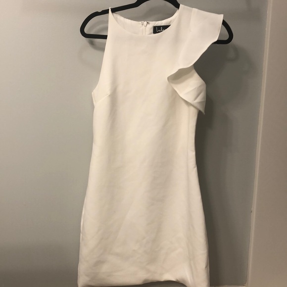 Like new white lulus dress - Picture 1 of 5
